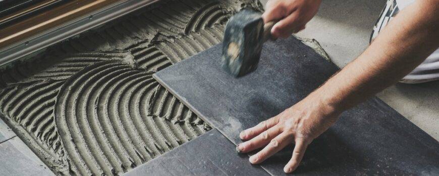 cum se înlocuiește gresia crăpată?