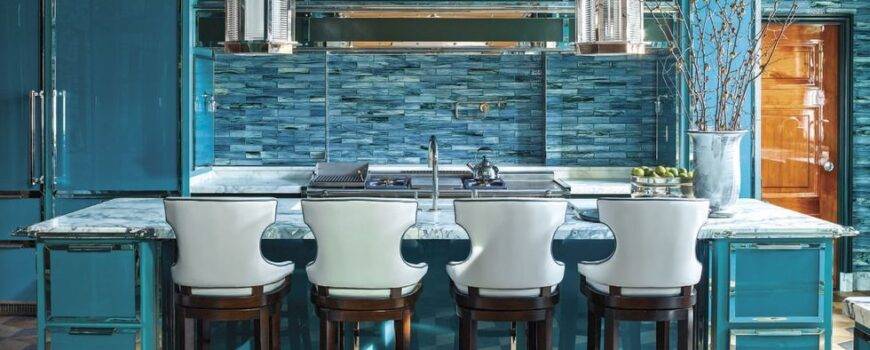 faianta de bucatarie turcoaz